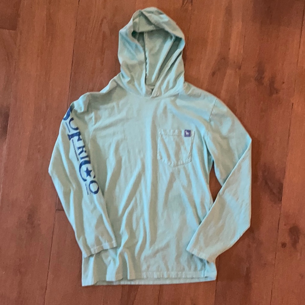 Southern Fried Cotton Long Sleeve Mint Green Shirt